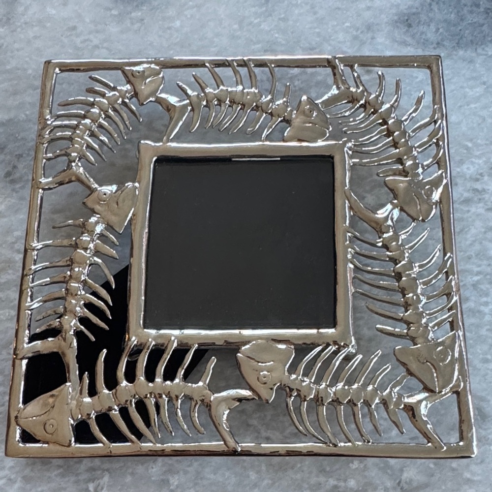 Michael Aram Silver Fish Skeleton Frame